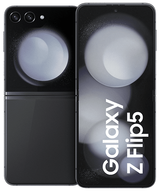 Samsung Galaxy Z Flip5 Vor Rück Ansicht