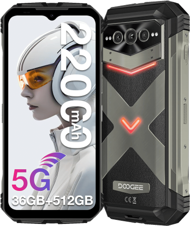 DOOGEE V Max Plus - Vor Rück Ansicht