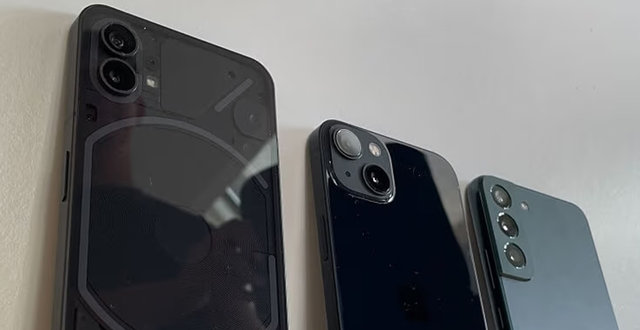 Handyvergleich: Nothing Phone (1) vs. iPhone 13 vs. Samsung Galaxy S22