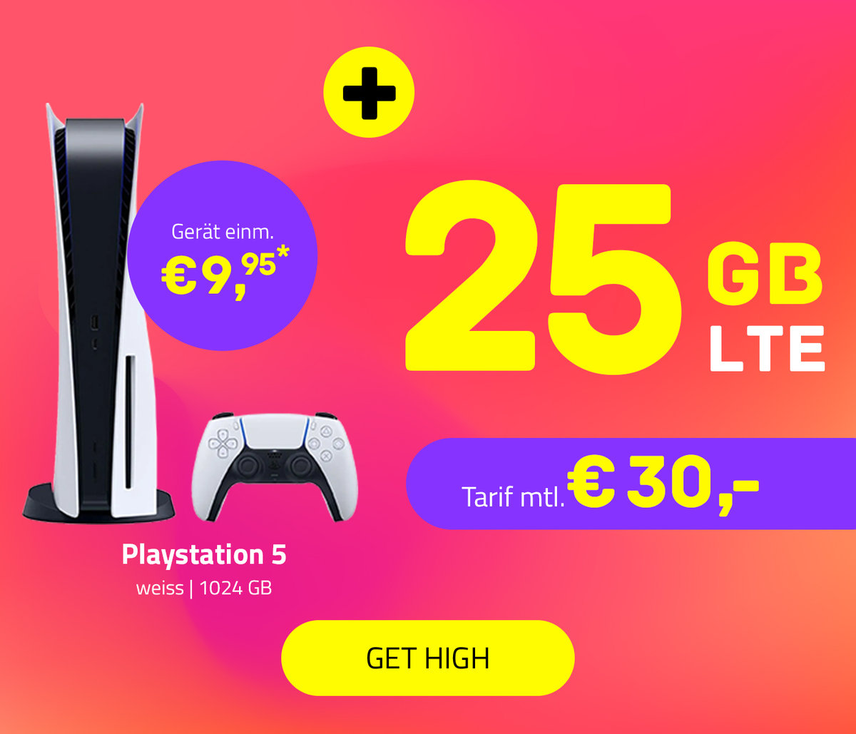 PS 5 mit HIGH 25GB