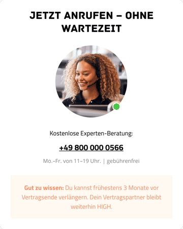 Vertrag verlängern & profitieren