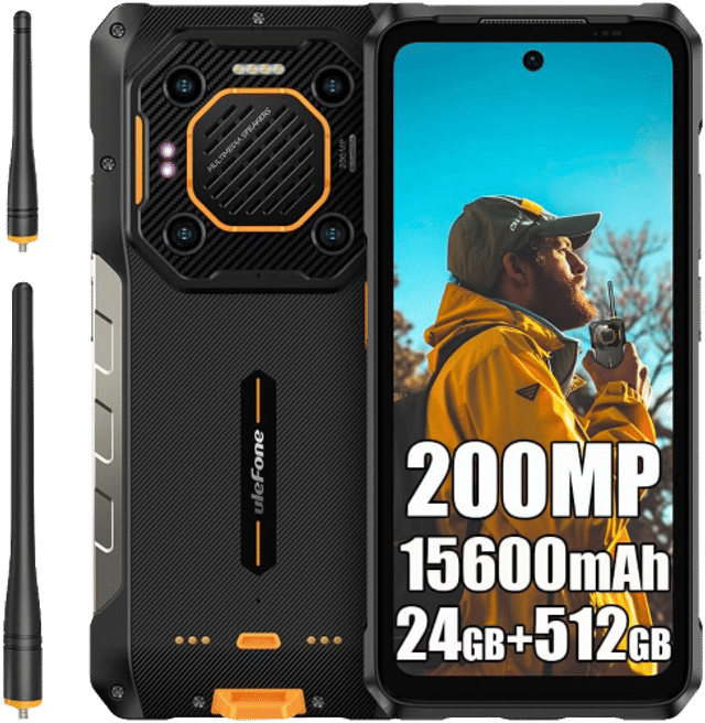 Ulefone Armor 26 Ultra - Vor Rück Ansicht