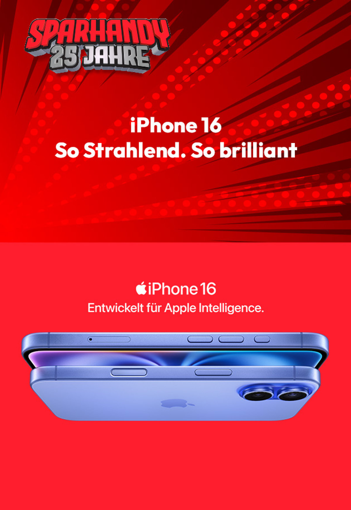 Angebote iPhone 16 - Header Bday