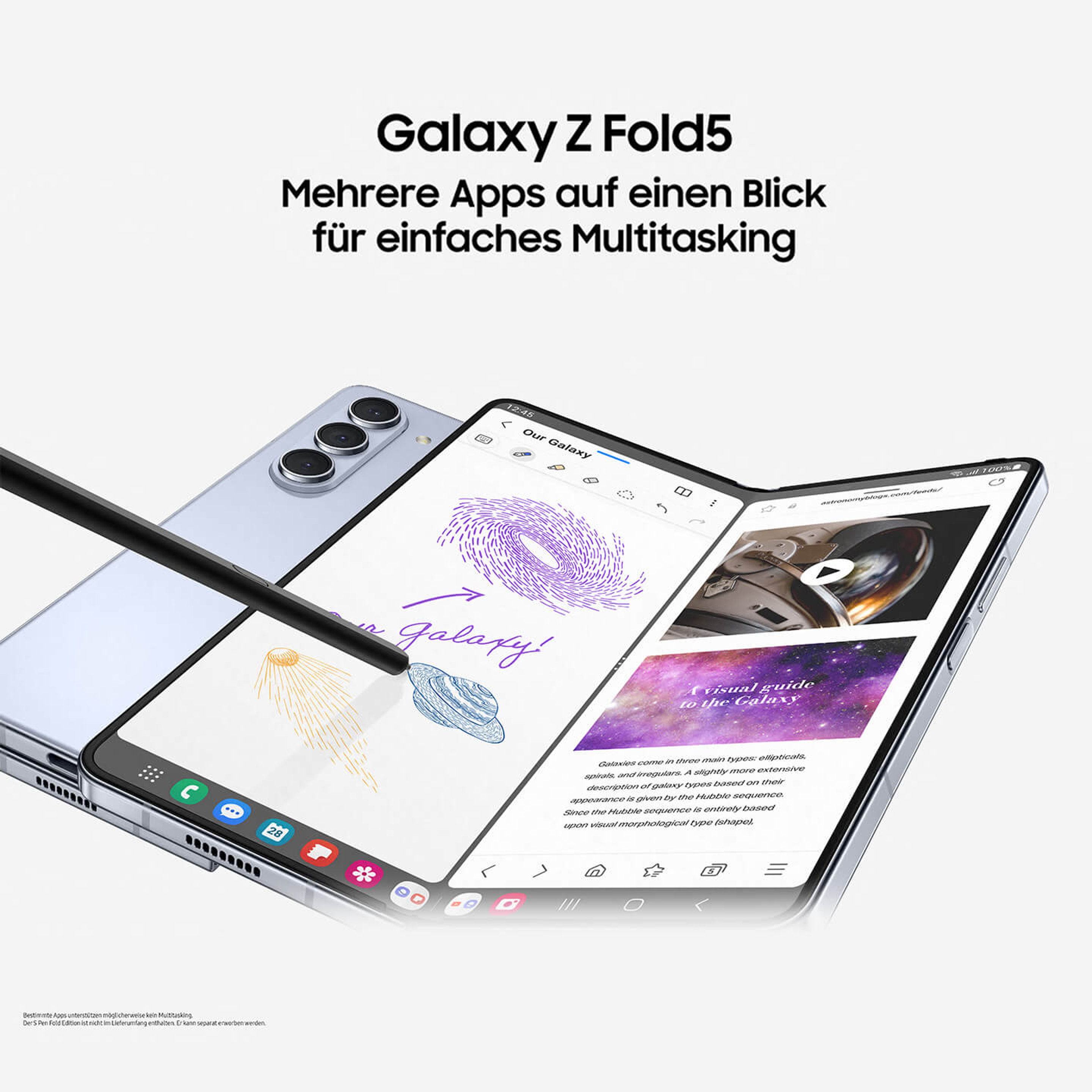 Samsung Galaxy Z Fold 5 Popup