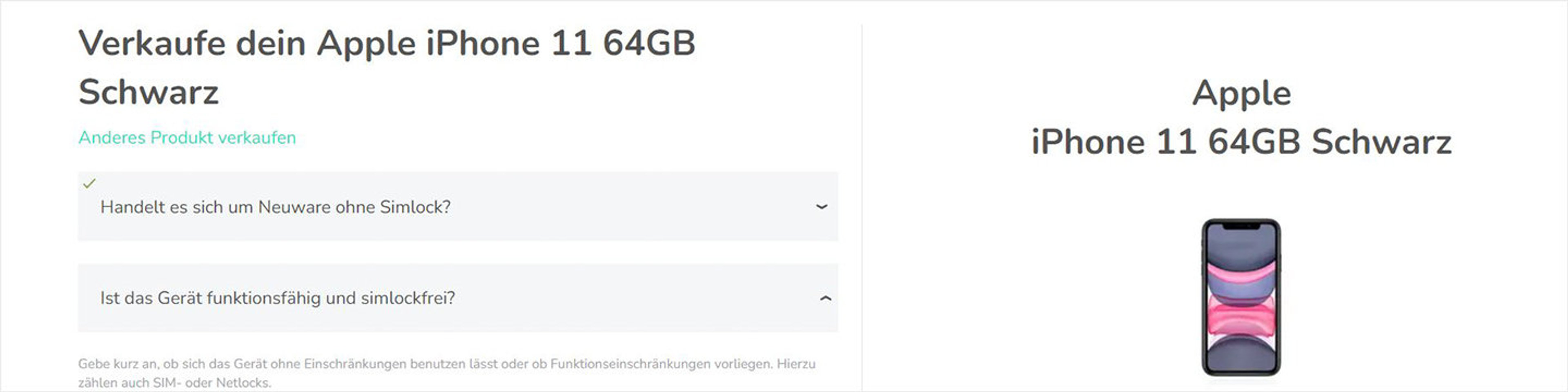 iPhone verkaufen