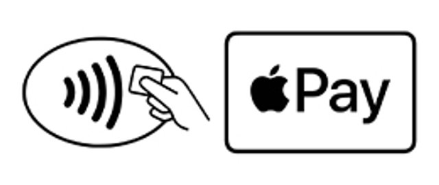 Kontaktlos-Symbol & Apple Pay Logo