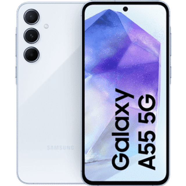 Samsung Galaxy A55 Vorder-/ Rückansicht