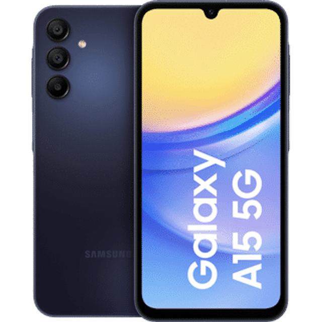 Samsung Galaxy A15 Vorder-/Rückansicht