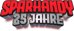 Promobanner - Logo 25 Jahre Sparhandy