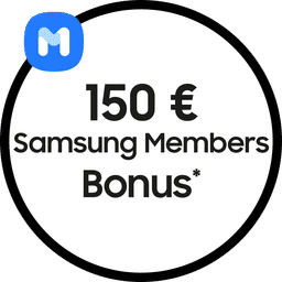 Exklusiv bei uns: € 150,- Samsung Members Bonus