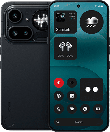 Phone 4a Pro 256GB black in Schwarz mit 256 GB