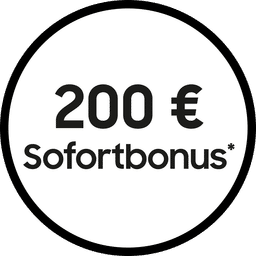 Launch-Aktion: € 200,- Sofortbonus!