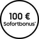 € 100,- Sofortbonus