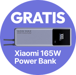 Xiaomi 165W Power Bank gratis*