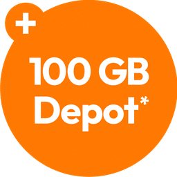 Aktion: 100 GB Depot - deine Extra-Datenreserve