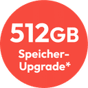Exklusives Speicher-Upgrade auf 512 GB
