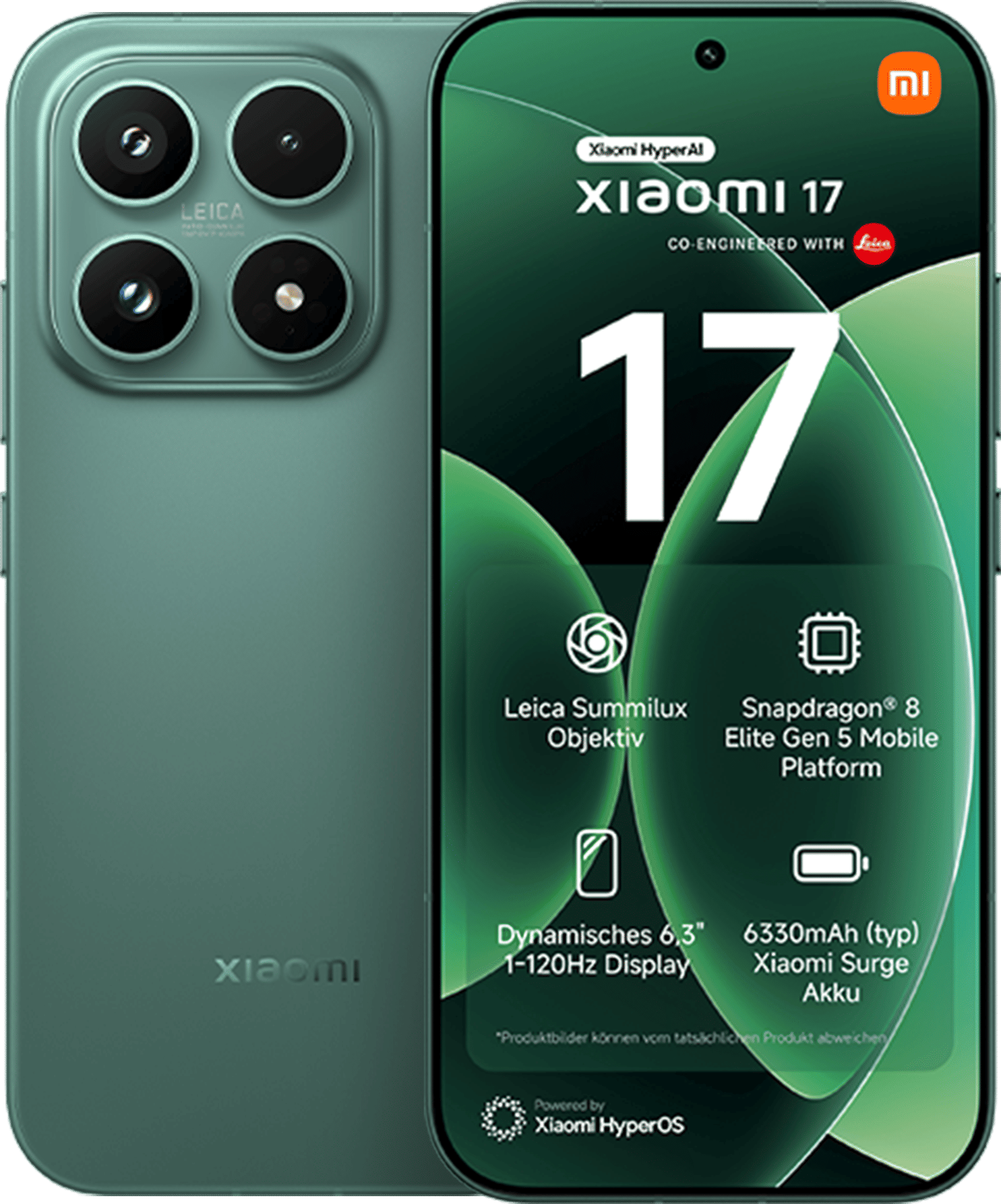 Xiaomi 17 mit Vodafone Smart M Spezial