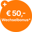 € 50,- Wechselbonus