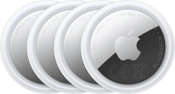 AirTag 4er Pack (2: Generation) weiss in Weiß