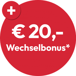 € 20,- Wechselbonus