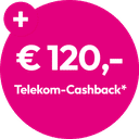 € 120,- Telekom-Cashback