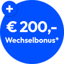 € 200,- Wechselbonus