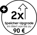 Launch-Aktion: bis zu € 90,- Speicher-Upgrade!