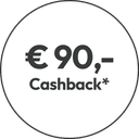 Launch-Aktion: € 90,- Cashback