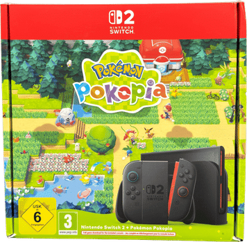 Switch 2 + Pokémon Pokopia in Schwarz mit 256 GB