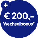 € 200,- Wechselbonus