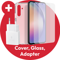 Adapter, Cover & Glass gratis: