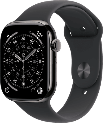 Watch Series 11 silber schwarz 46 Titan Sportarmba