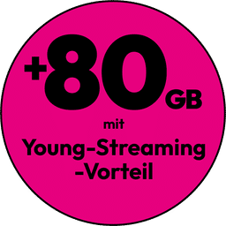 + 80 GB mit Young-Streaming-Vorteil