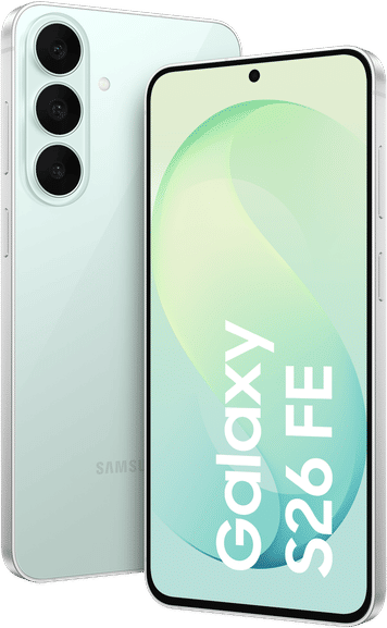 Galaxy S26 FE 128GB pistachio in Grün mit 128 GB
