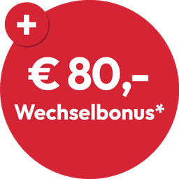 € 80,- Wechselbonus