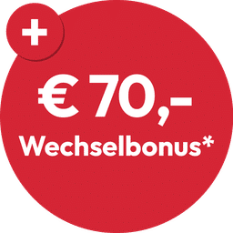 € 70,- Wechselbonus