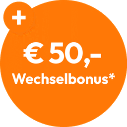€ 50,- Wechselbonus