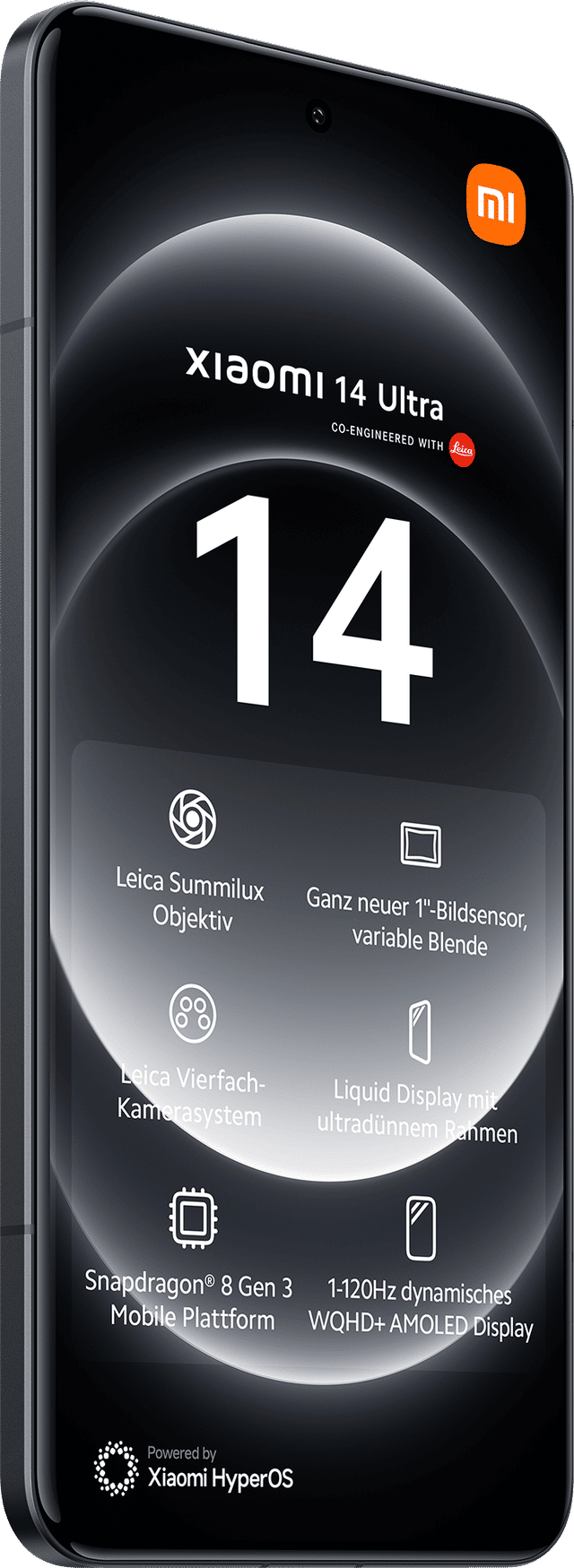 Xiaomi 14 Ultra mit Vertrag | Ab € 9,95 | 280 GB | 5G
