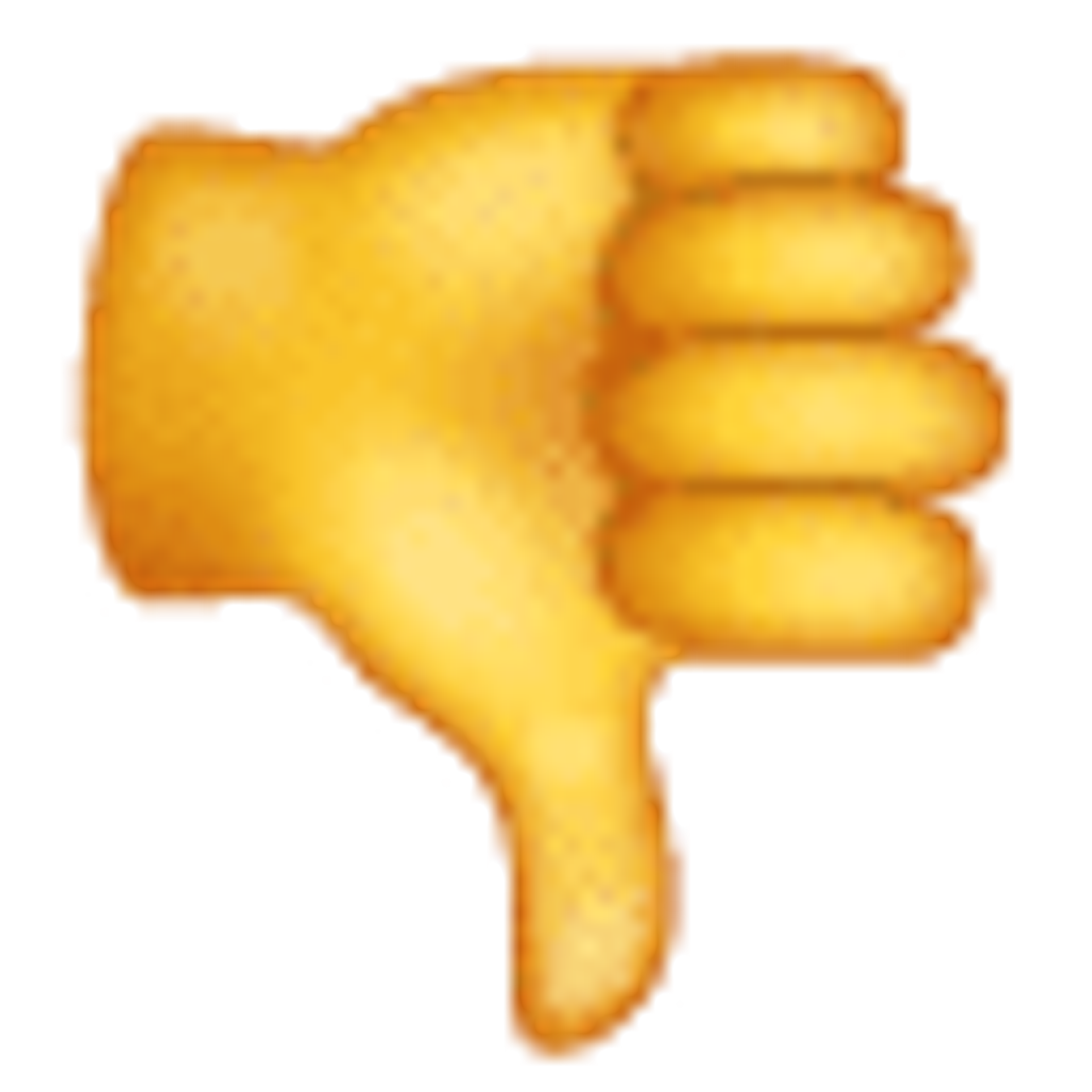 Zeichen für „Daumen runter“