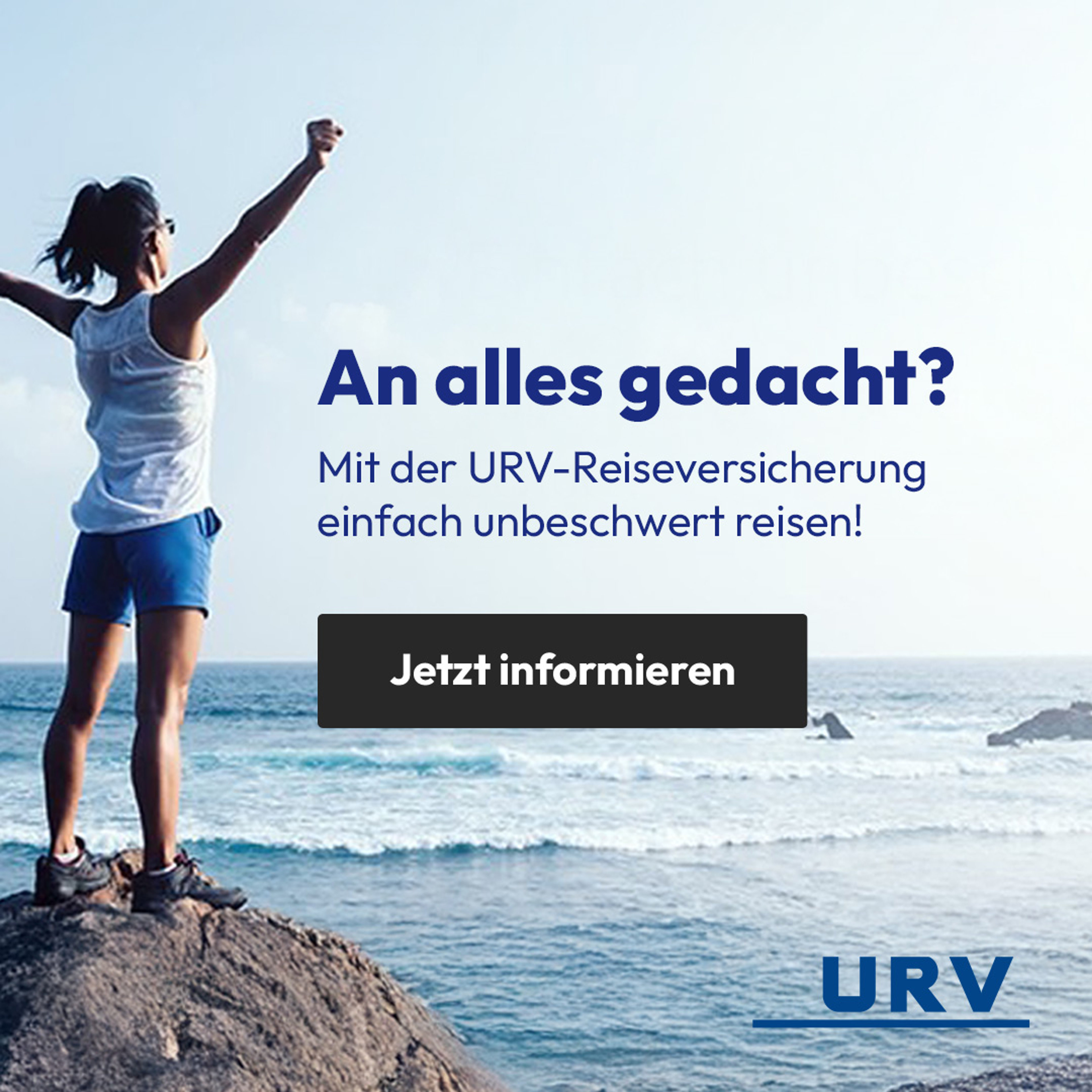 Banner zur URV Reiserversicherung