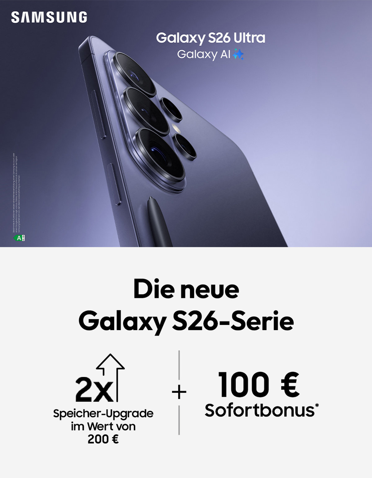 Launch Samsung Galaxy S26-Serie - Headerbild