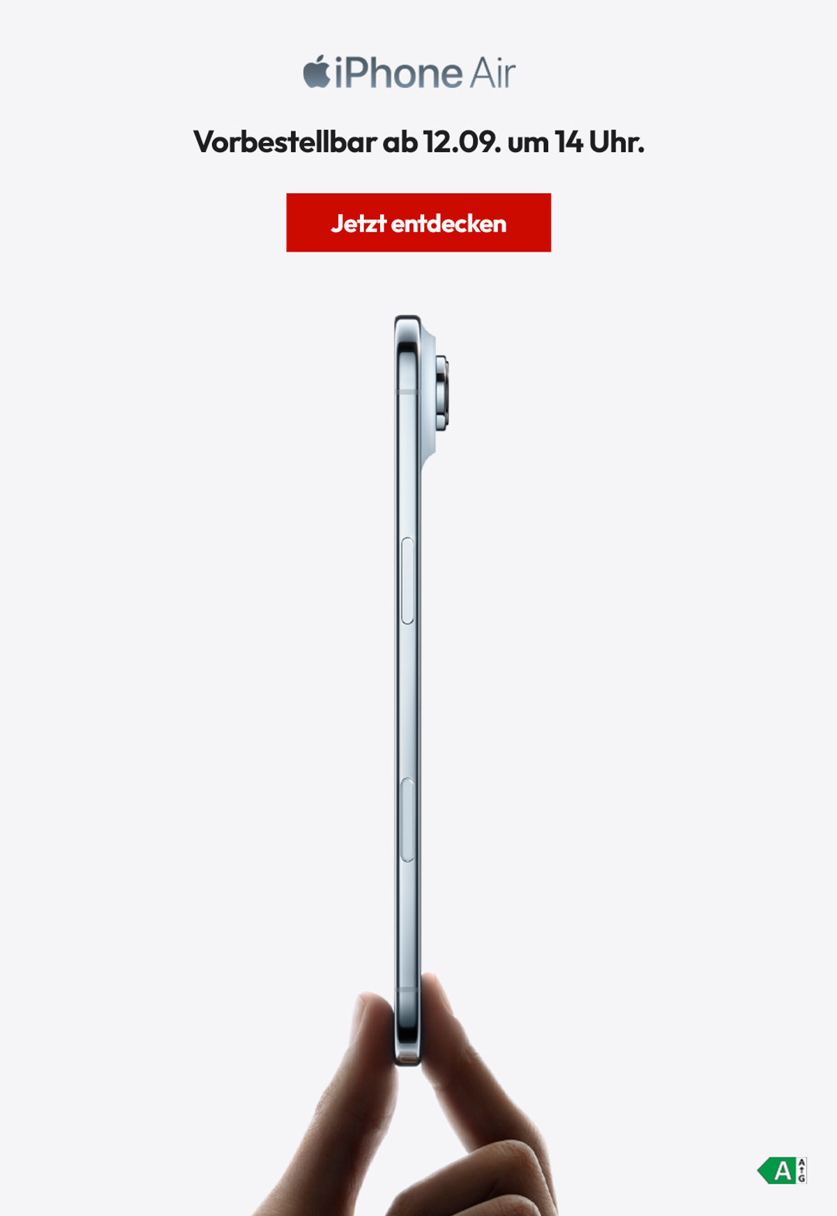 Teaser bild Apple iPhone Air Launch