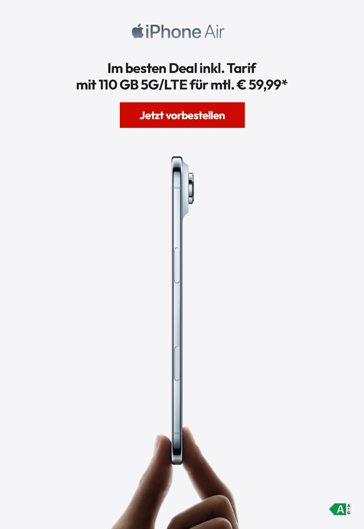 Teaser bild Apple iPhone Air Launch
