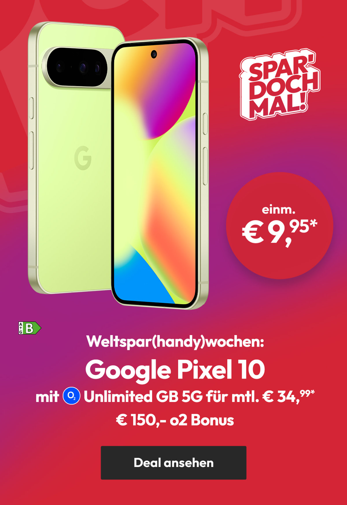 Teaserbild - Weltsparhandytag Google Pixel 10