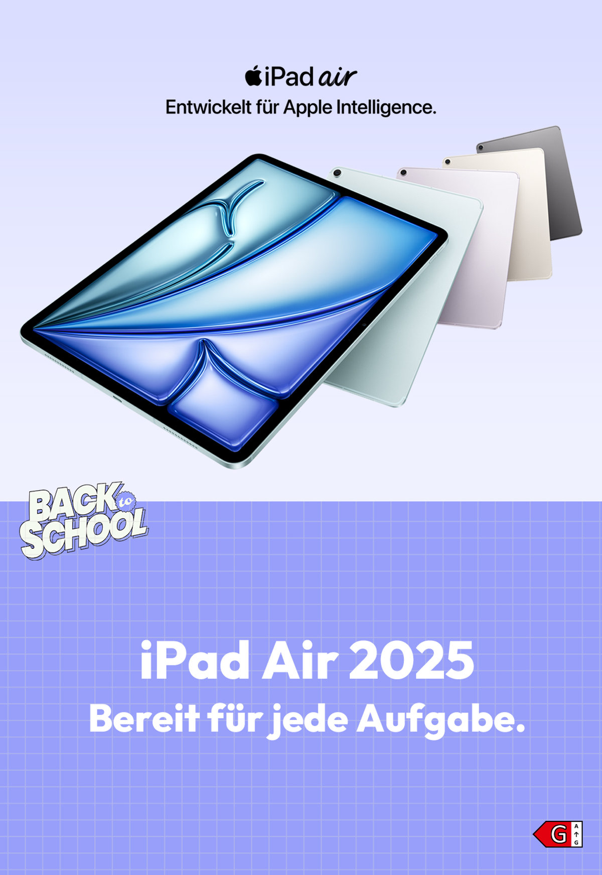 Apple Aktion - Back2School - Headerbild