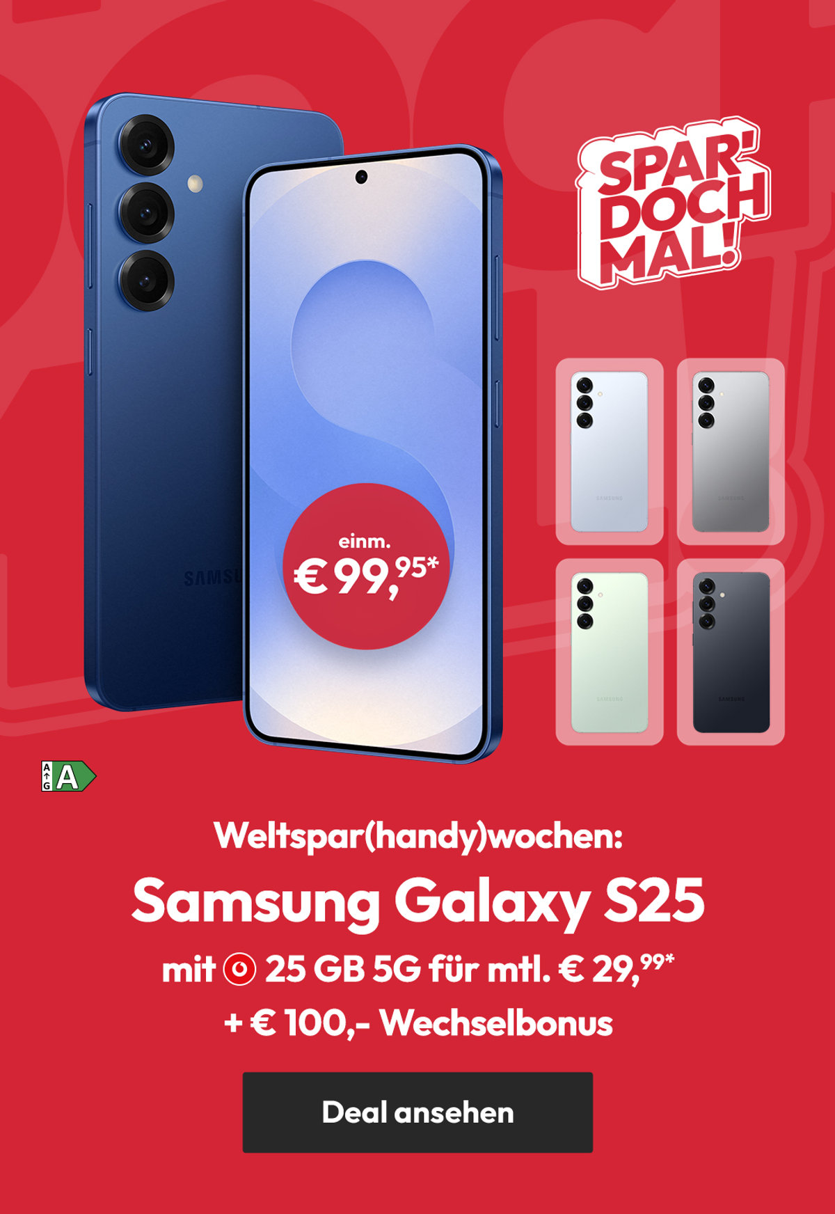 Weltsparhandywochen Galaxy S25