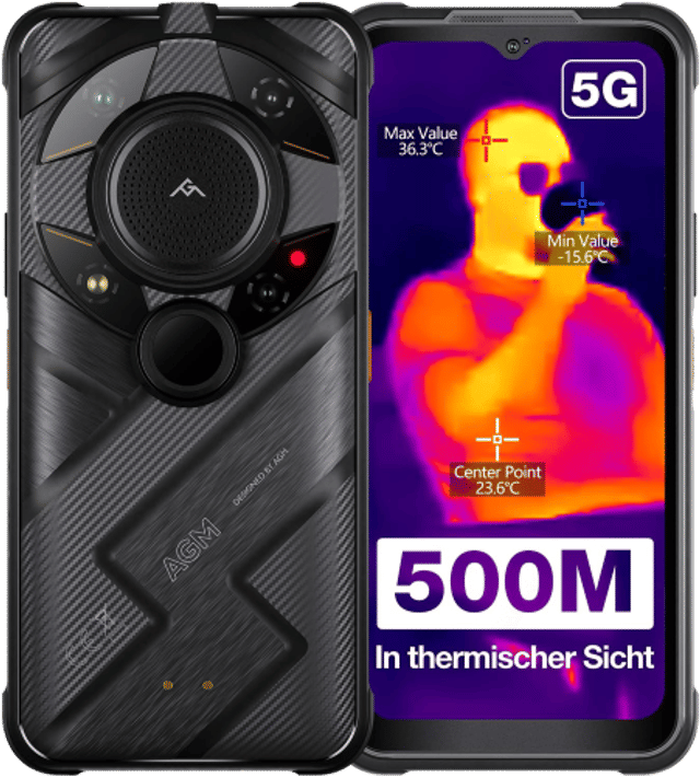 AGM G2 Guardian - Vor Rück Ansicht AGM G2 Guardian