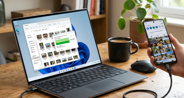  Bilder vom Android-Handy auf den PC übertragen