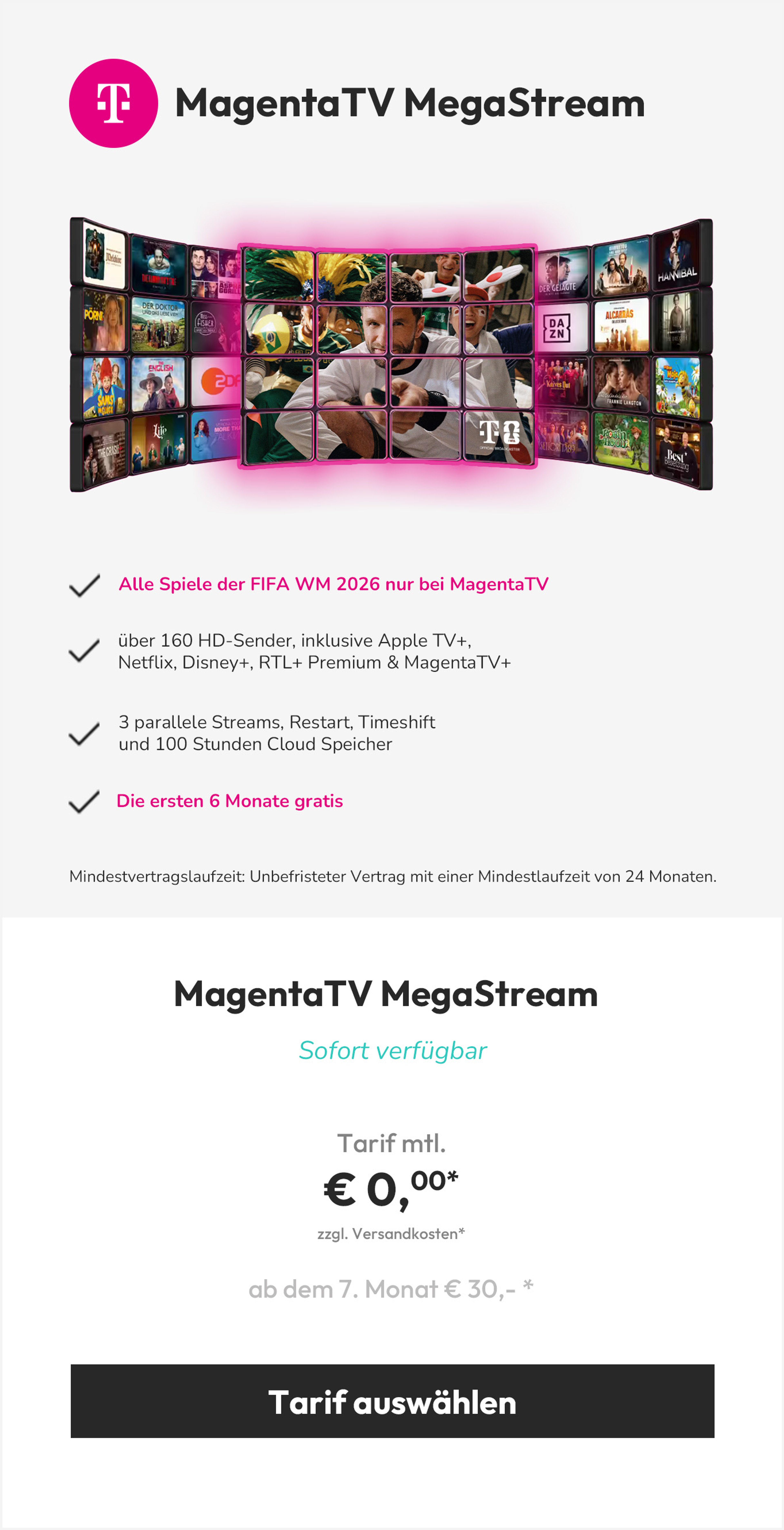 MagentaTV Megastream