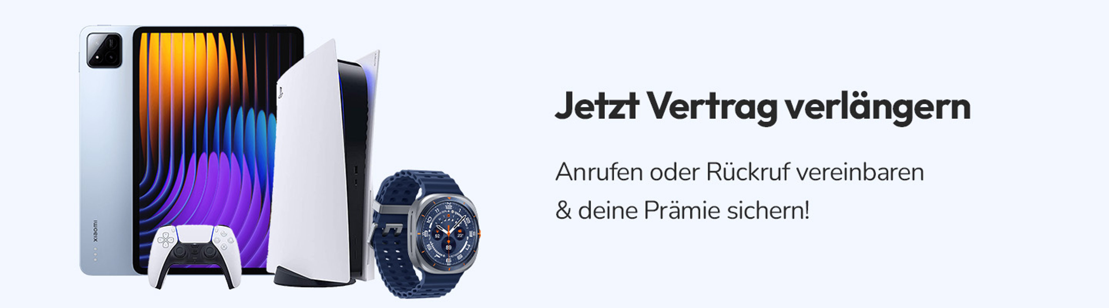 Jetzt Vertrag verlängern